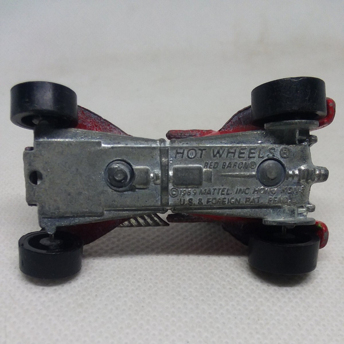 Hot Wheels Redline Red Baron Car 1969 Red Made In Hong Kong | eBay