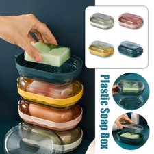 Portable Travel Soap Dish Waterproof Soap Case Holder Home Soap Storage Box