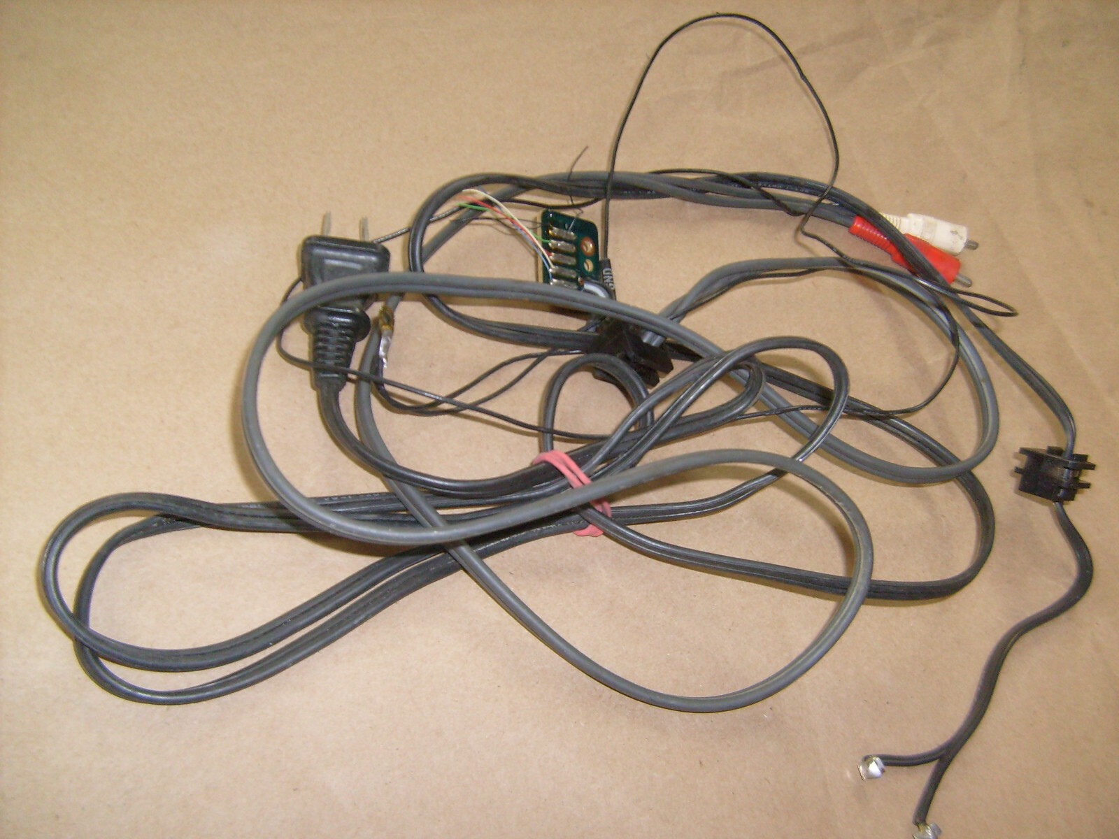 MCS Modular Components System 6502 Turntable AC CORD AND AUDIO