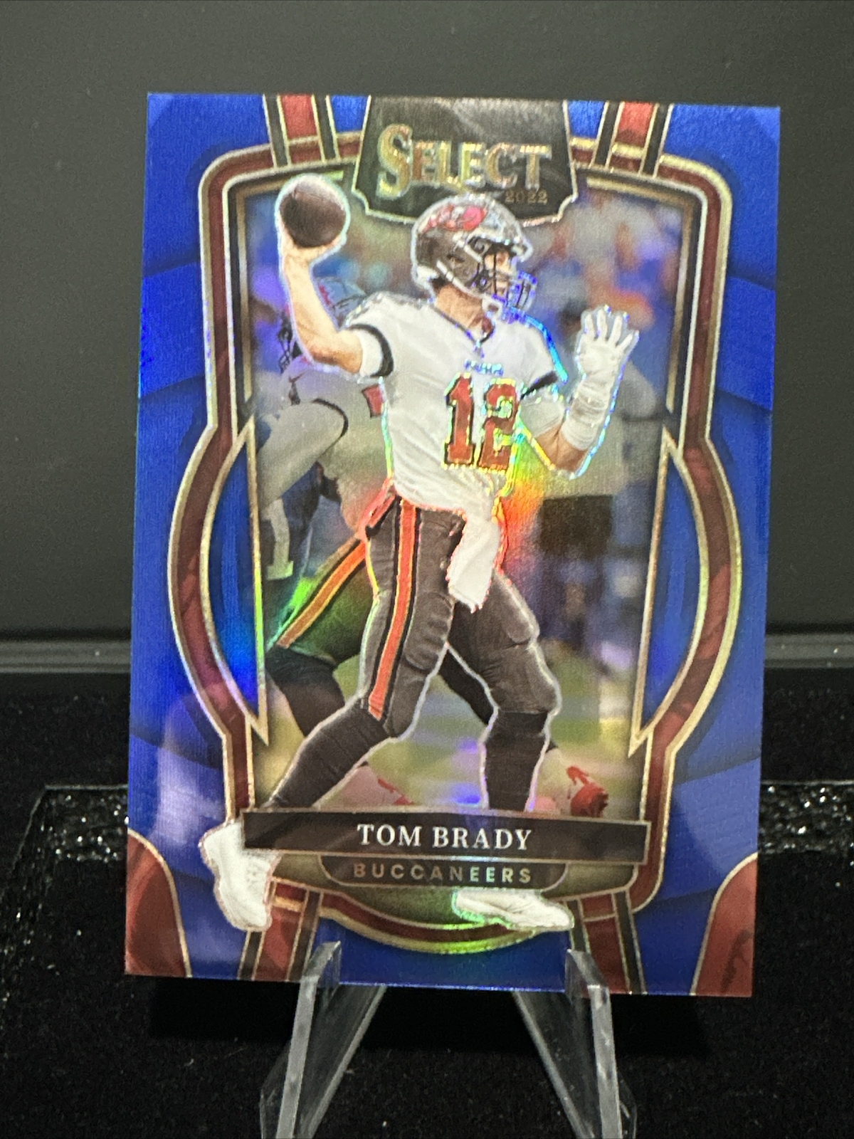 Tom Brady #’d /99 2022 Panini Select Blue PRIZM Club Level 🔥