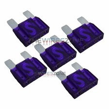 5 Pack of 100 Amp 100A Large Blade Style Audio Maxi Fuse for Car RV Boat Auto