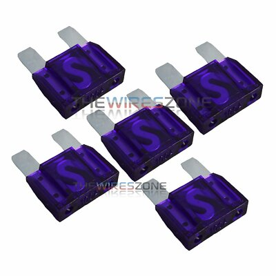 #ad #ad 5 Pack of 100 Amp 100A Large Blade Style Audio Maxi Fuse for Car RV Boat Auto $6.95