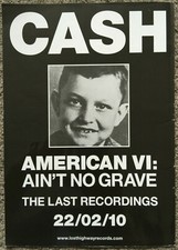 JOHNNY CASH - AMERICAN VI 2010 Full page UK magazine ad