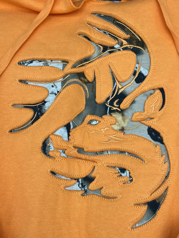Legendary Whitetails The Outfitter Camuflaje Caza Aire Libre Sudadera con Capucha Para Hombres Lg. Naranja Foto 4 de 4
