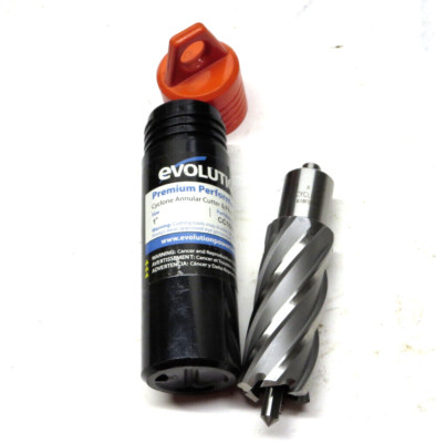 Evolution Cyclone 1'' X 2'' CC106L HSS Annular Cutter with Pilot Pin
