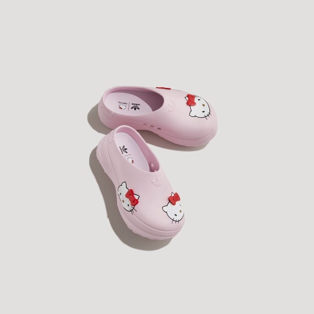 adidas Originals Adifom Stan Smith Hello Kitty Mules Pink 4446
