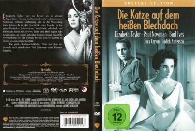 DIE KATZE AUF DEM HEISSEN BLECHDACH --- Cat on a Hot Tin Roof --- Paul Newman --
