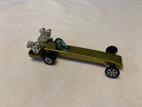 1969 TOPPER JOHNNY LIGHTNING SLING SHOT gelb Redline Auto Vintage Diecast