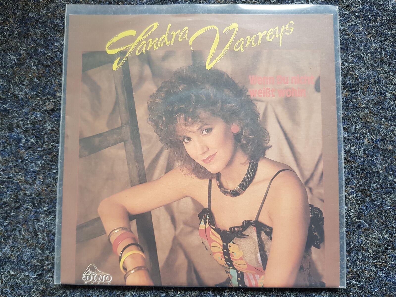 7"" Single Vinyl Sandra Vanreys - Wenn Du nicht weisst wohin SUNG IN GERMAN