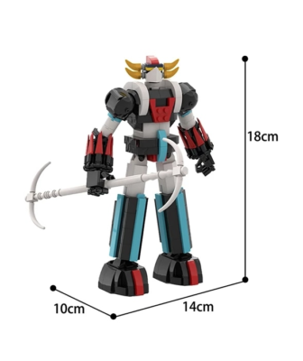 Kit Modèle Robot Anime Blocs De Construction Goldorak – 3 Modèles - Foto 10