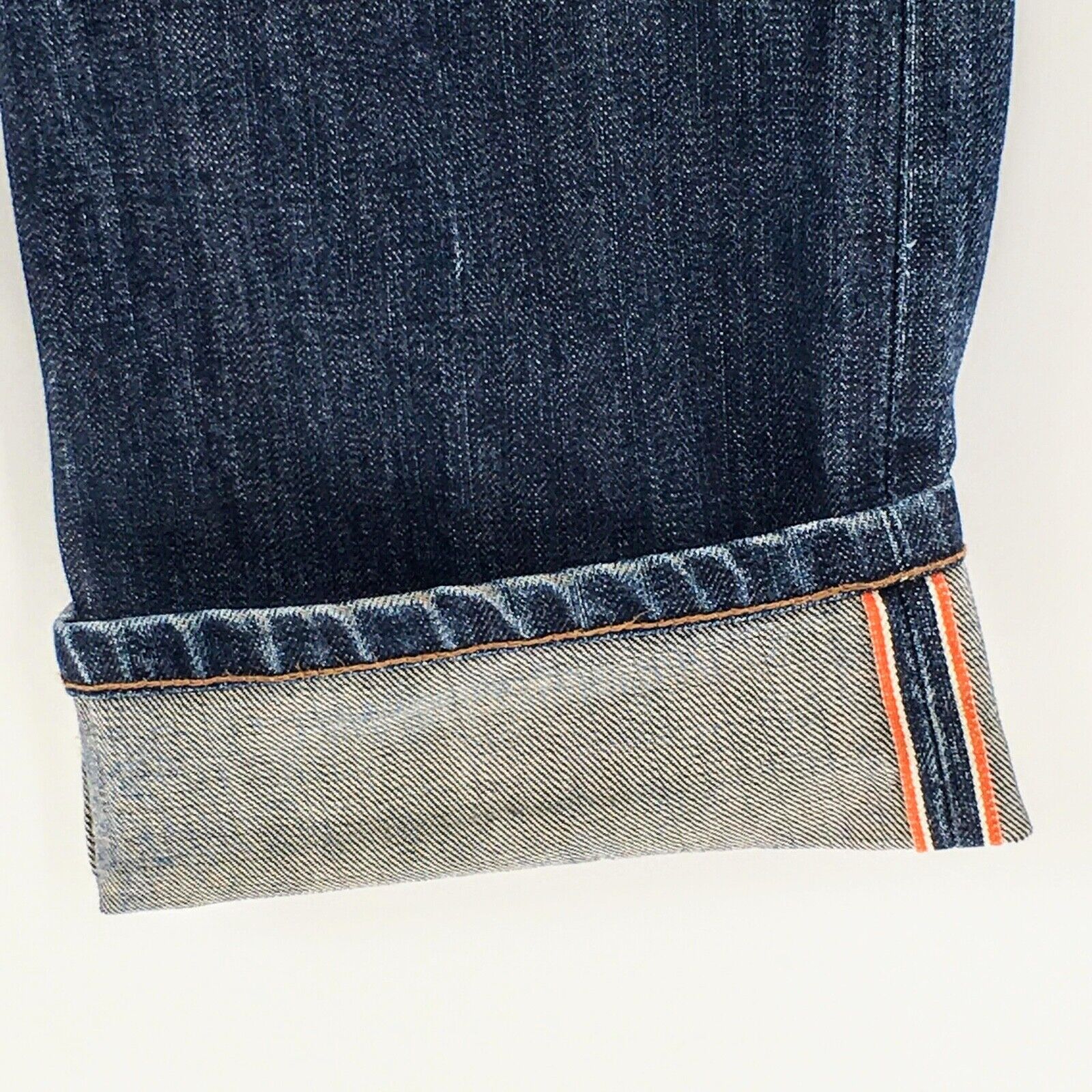 Engineered Garments Jeans Blue Workaday Mens Selv… - image 6