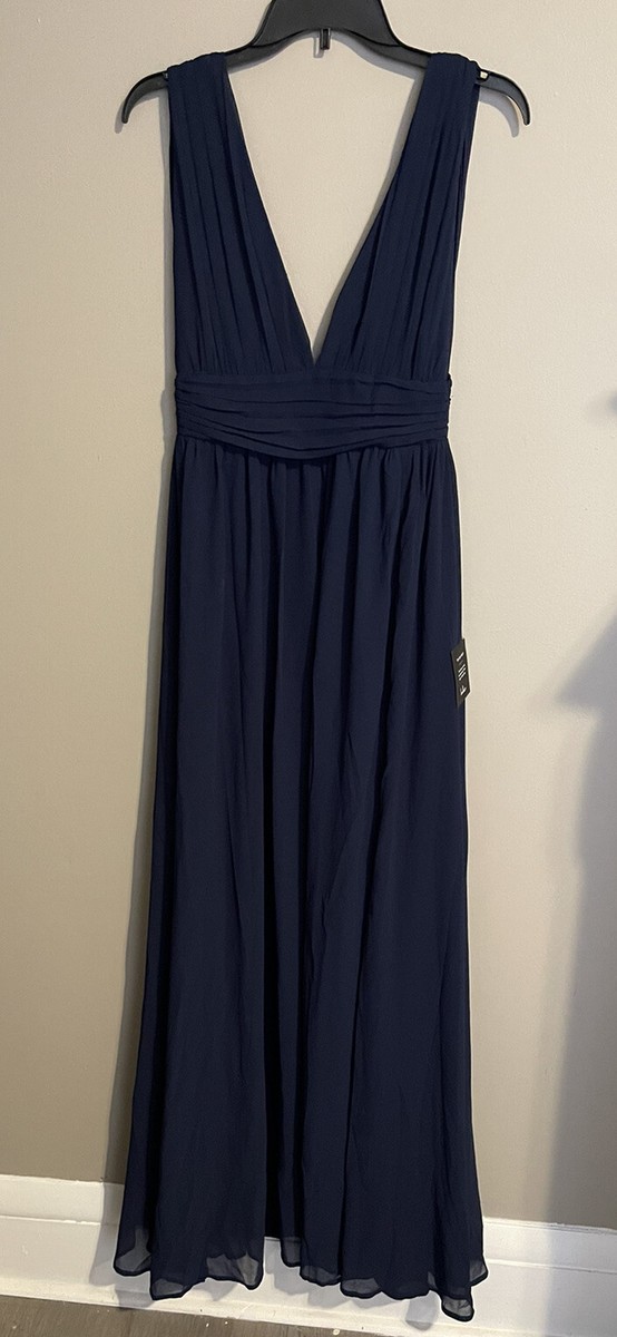 LULUS Heavenly Hues Navy Blue Maxi Dress Size XS | eBay