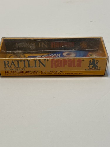 Nuova esca da pesca vintage Rattlin' Rapala Nascar Valvoline Mark Martin #6 - Foto 3 di 4