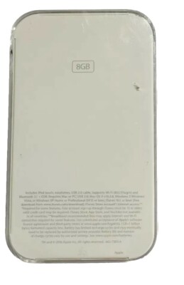 Apple iPod Touch 4th Generation 8GB Player - Black (MC540LL/A) for