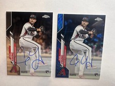 Alex Young -2020 Topps Chrome Rookie Blue Wave Refractor /150 + Base RC Auto Lot