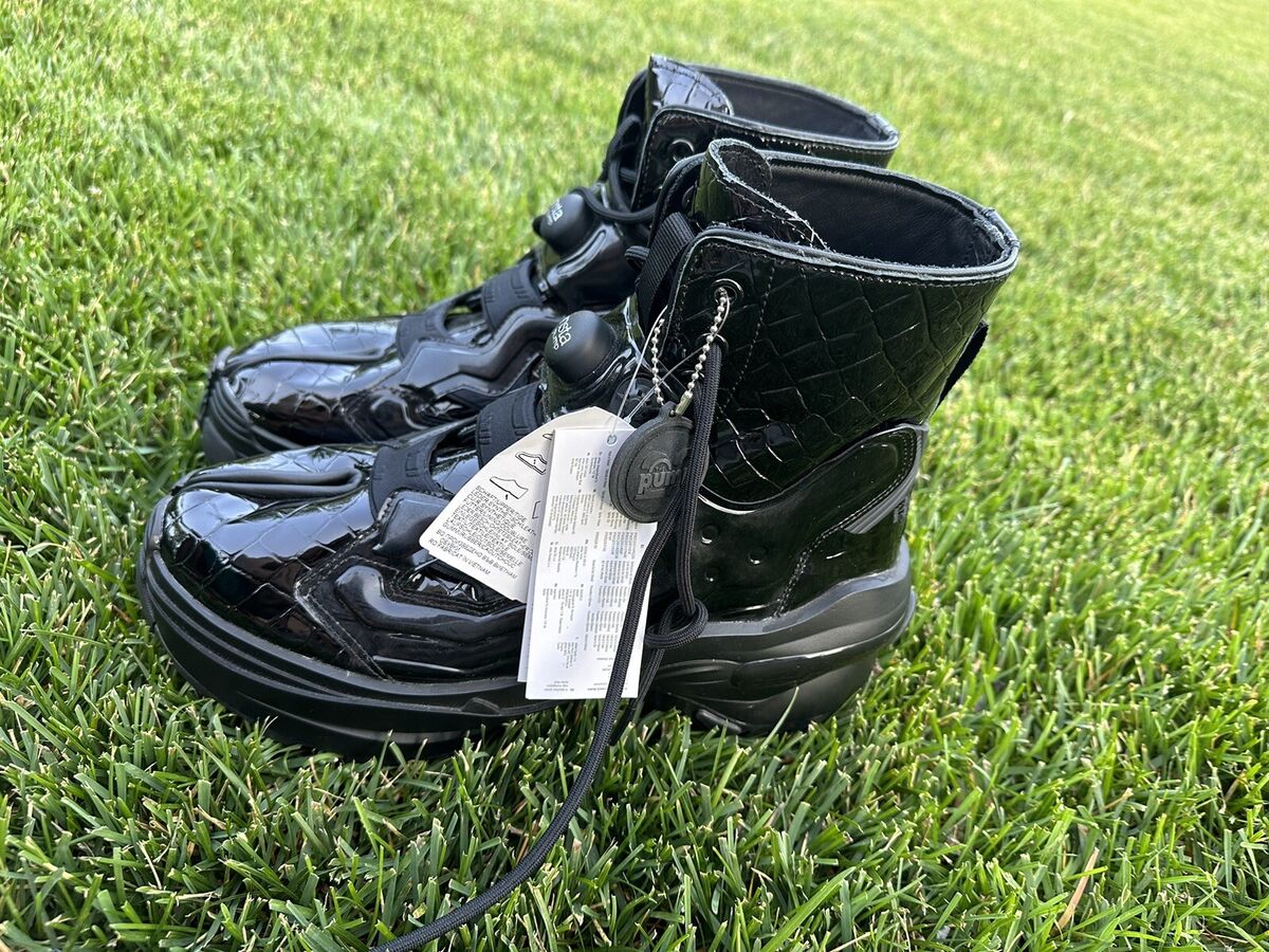 Reebok Instapump x Maison Margiela Tabi Fury Black high top Reebok Instapump x Maison Margiela Tabi Fury Black high top