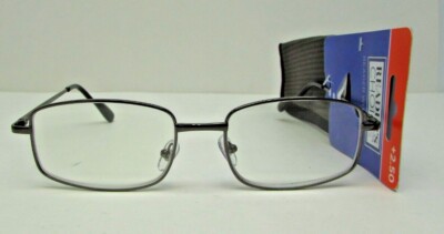FGX Readers Choice Jacobson Gun Reading Glasses with Case 53/18-137 +2.50