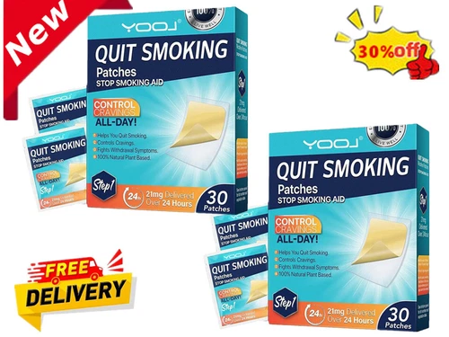 30X Patches Stop Smoking Aid Steps 1 Through 3 to Quit Smoking Patches 2025 DE - Bild 13 von 14