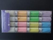 Hampton Embossing Powder Set Pastel/Sparkle Colors