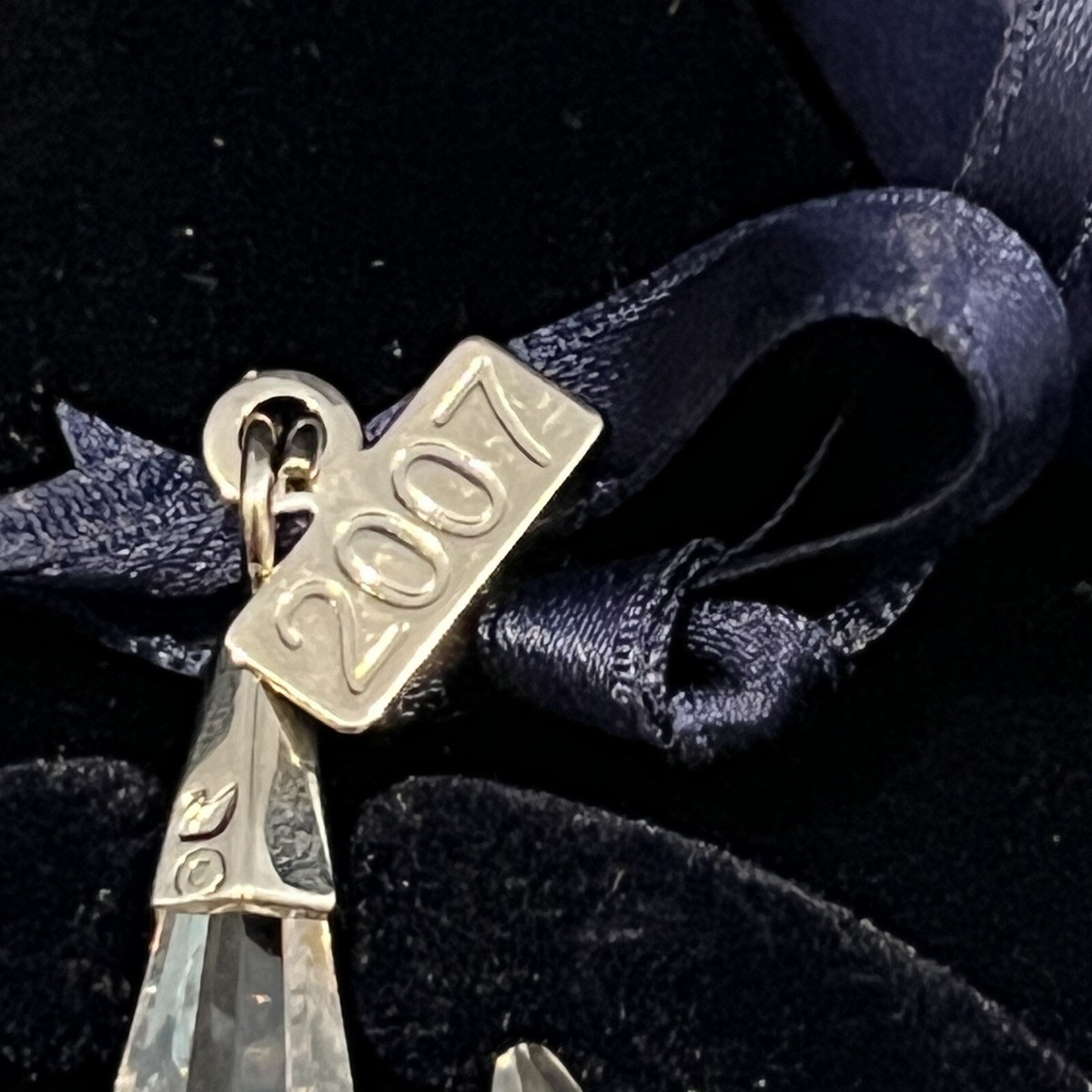 2007 Swarovski Crystal Snowflake Star Ornament w/ Original Box