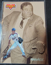 1992 Pinnacle The Idols #590 Jackie Gleason/David Cone