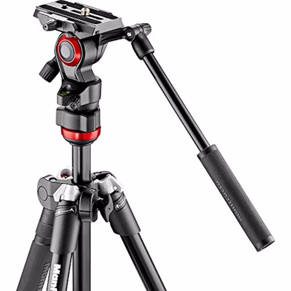 New Manfrotto Tripod Videopod lightweight travel friendly Free Fluid Video Kit - Image 4 of 4