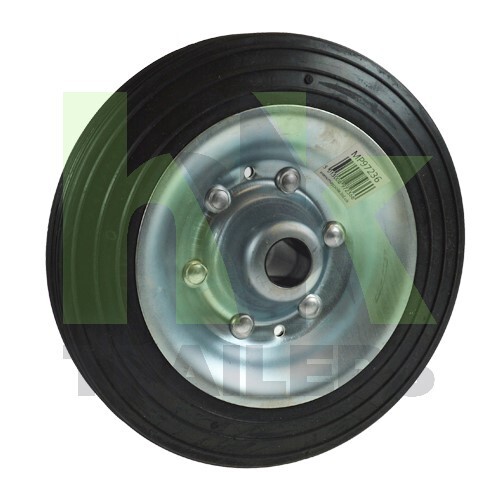Jockey Wheel Spare Wheel, Heavy Duty, 200mm W 40mm, Maypole, 97236, Trailer