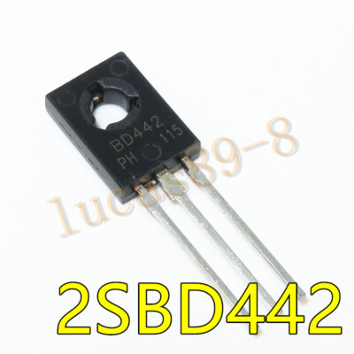 10PCS BD442 Medium Power Silicon PNP Transistor | eBay