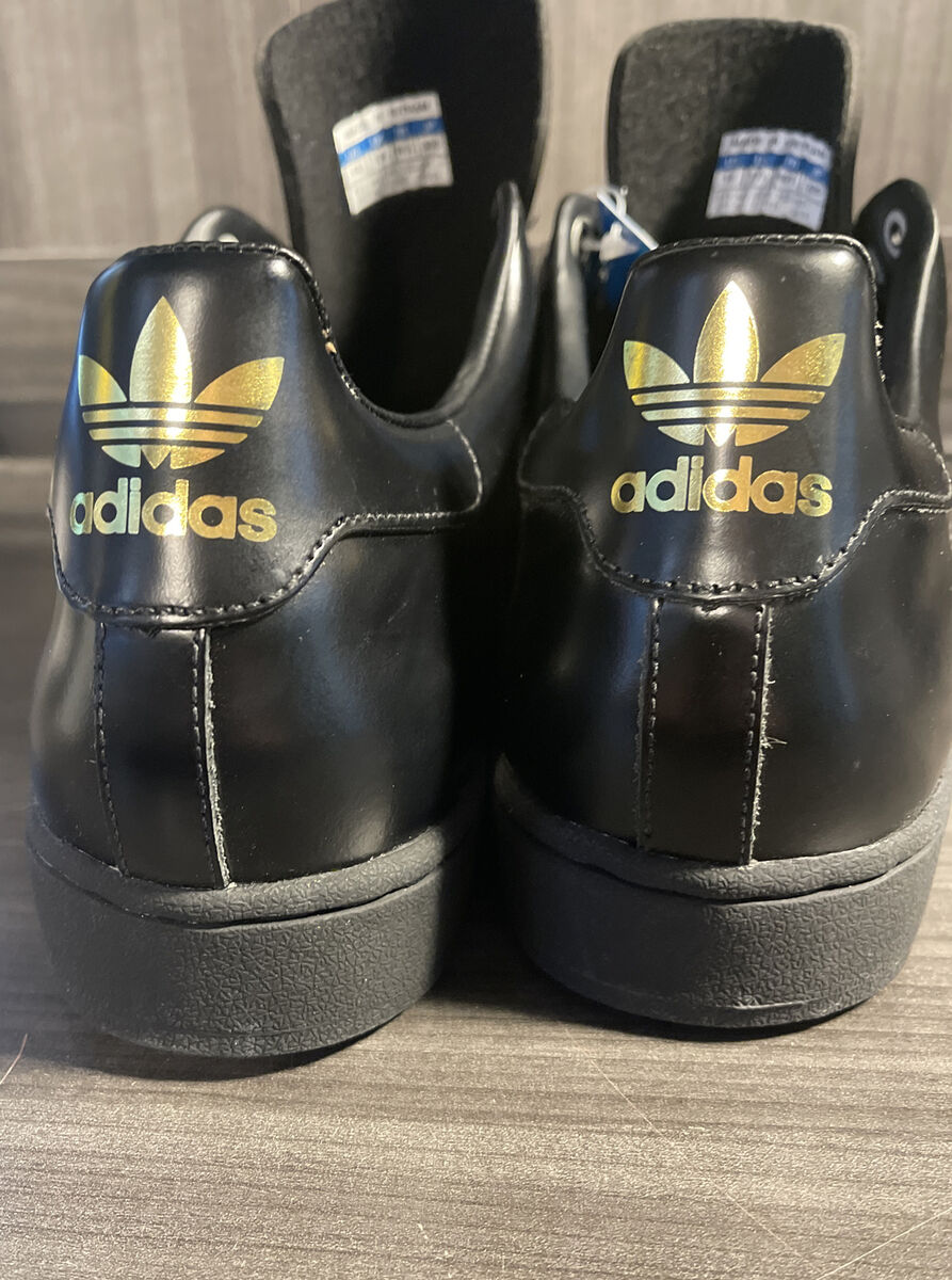 Adidas Official Men's Size 14 Black Gold Basketball Referee Adidas Official Men's Size 14 Black Gold Basketball Referee