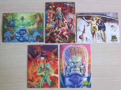 Mars Attacks - Invasion  - Sonderkarten - 5 Mars Attacks Masterpieces Cards 1-5