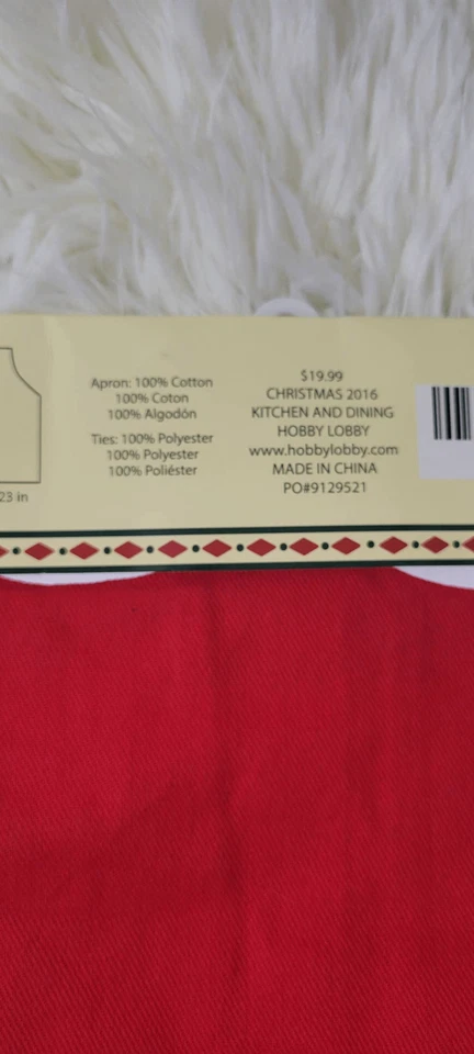 Ritz Child's Santa Apron New - Image 3 of 3