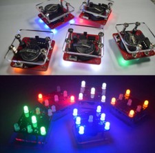 DIY Shaking LED Dice Kit With Small Vibration Motor new