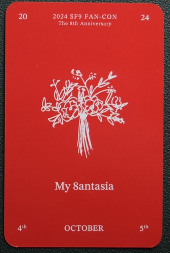 SF9 My 8antasia Fan-Con 8th Anniversary 2024 Member Photocards Official POB - Picture 17 of 79