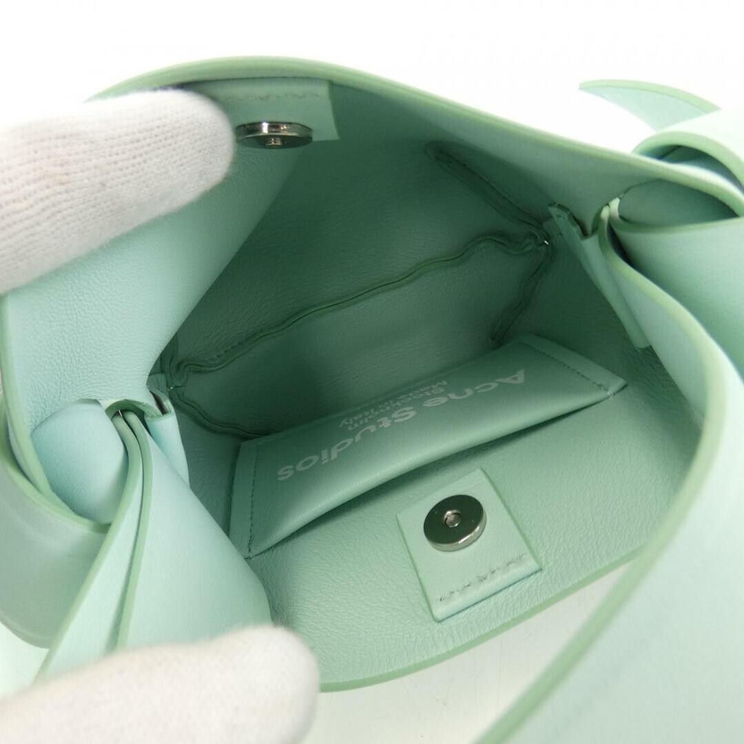 Acne Studios MUSUBI ミニショルダーバッグ アップルグリーン Acne Studios Musubi leather handbag Mini Shoulder Bag Green | eBay