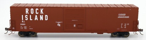 Coche de carga de una sola puerta escala HO 60' PS-1 - Rock Island #33932 - IMRC #46918-01 | Zustand: New