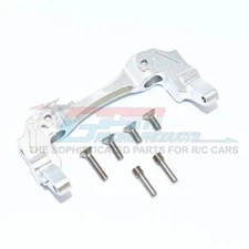 NEW GPM Aluminium Front Bumper Mount - Silver : Axial SCX10 III Jeep JL Wrangler