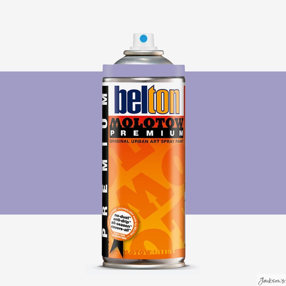 Molotow Belton Premium Spray Paint 400ml Viola Light 075 Outdoor Art