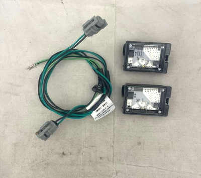 14-19 Dodge Durango License Plate Lamp (Both Sides) With Harness