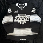 NHL Los Angeles Kings Game Worn Used Hockey Jersey Jones ISSUED Authentic FAP