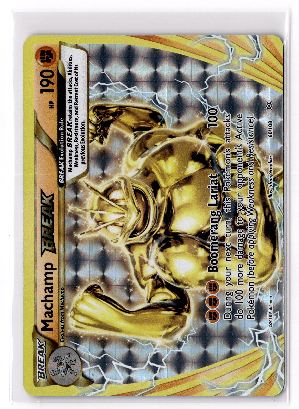 Machamp BREAK 60/108 XY - Evolutions Holo NM