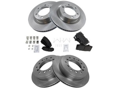 For 2010-2022 Lexus GX460 Brake Pad and Rotor Kit Front and Rear 21644BWFY 2011