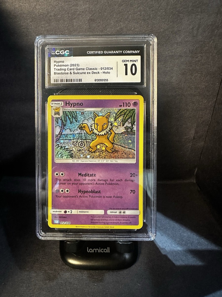 hypno holographic card Hypno 8/62 Holo ITALIAN Fossil Pokmon Card
