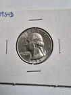 1954-D Washington Quarter — photo from another recent sale