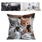 18x18 Bohemian Decorative Pillow Cover for Home Decor and Photography Settings