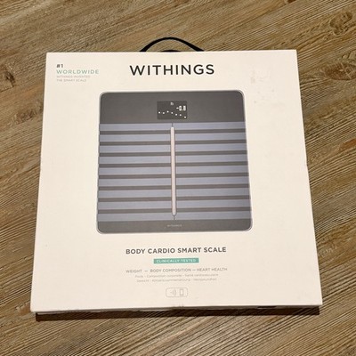 Brand New Sealed Withings Body Cardio Smart Scale -Body Composition + Heart Rate