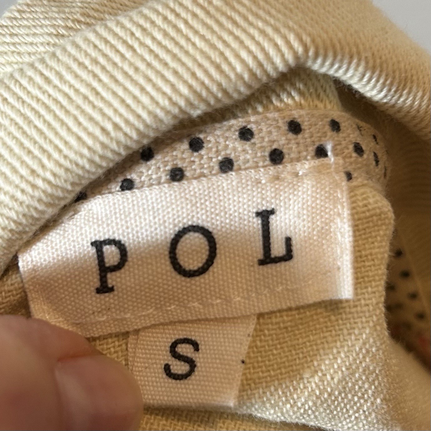 POL Plaid Patchwork Jacket Raw Hem Distressed Cot… - image 3