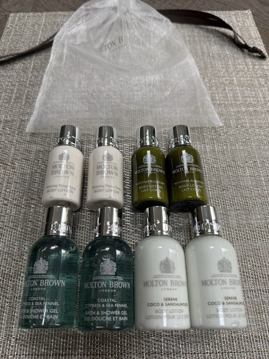 Molton Brown Shower Gel & Body Lotion Mini Travel Size Collection