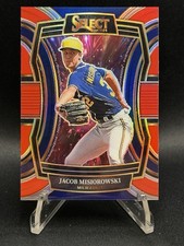 2024 Panini Select - Phenomenon Jacob Misiorowski #22 Red Prizm /99 (RC)