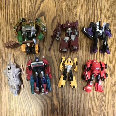 HASBRO TRANSFORMERS LOT OF 7 CHARACTERS