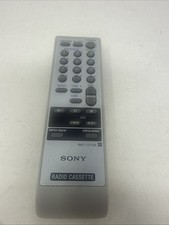 Sony RMT-CF10A Remote Control Gray Silver Genuine Tested Works